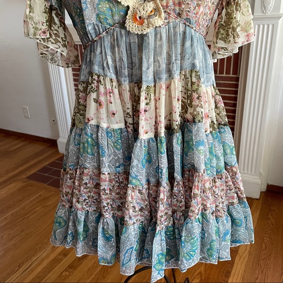 Twin Set simona barbieri baby doll dress M - Picture 3 of 14